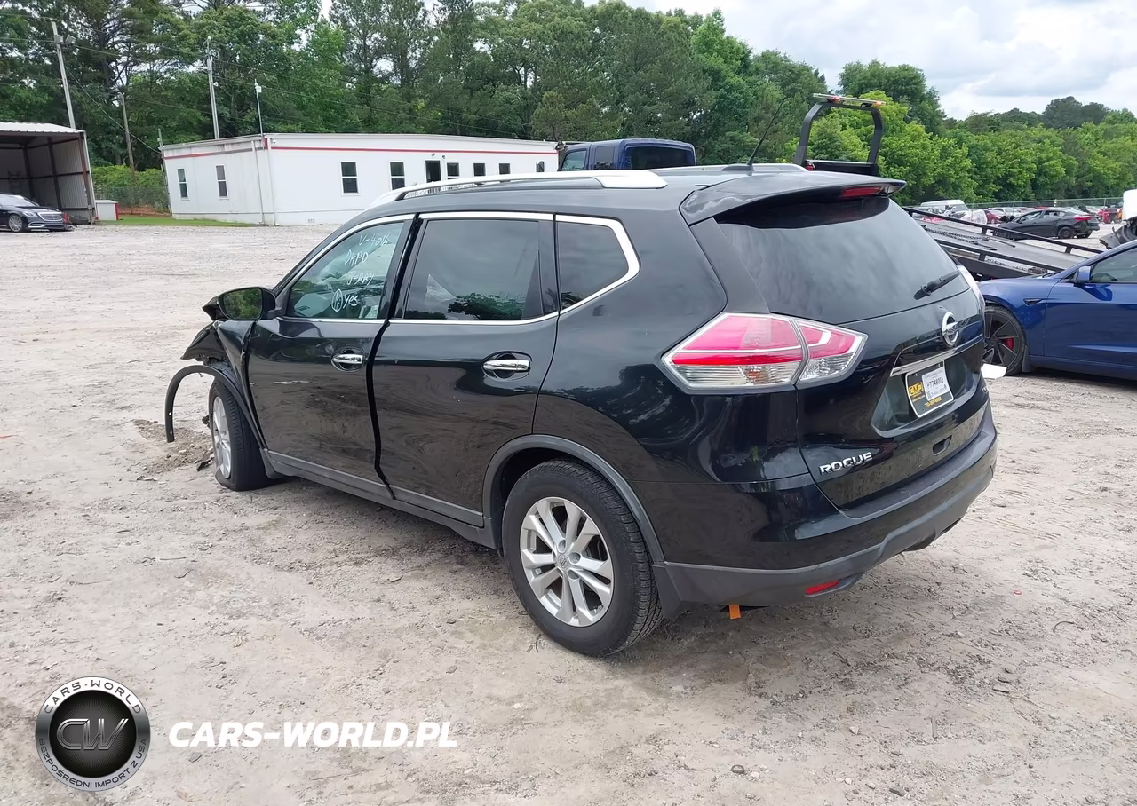 2016 Nissan Rogue Sv VIN:KNMAT2MT5GP640945 - 3