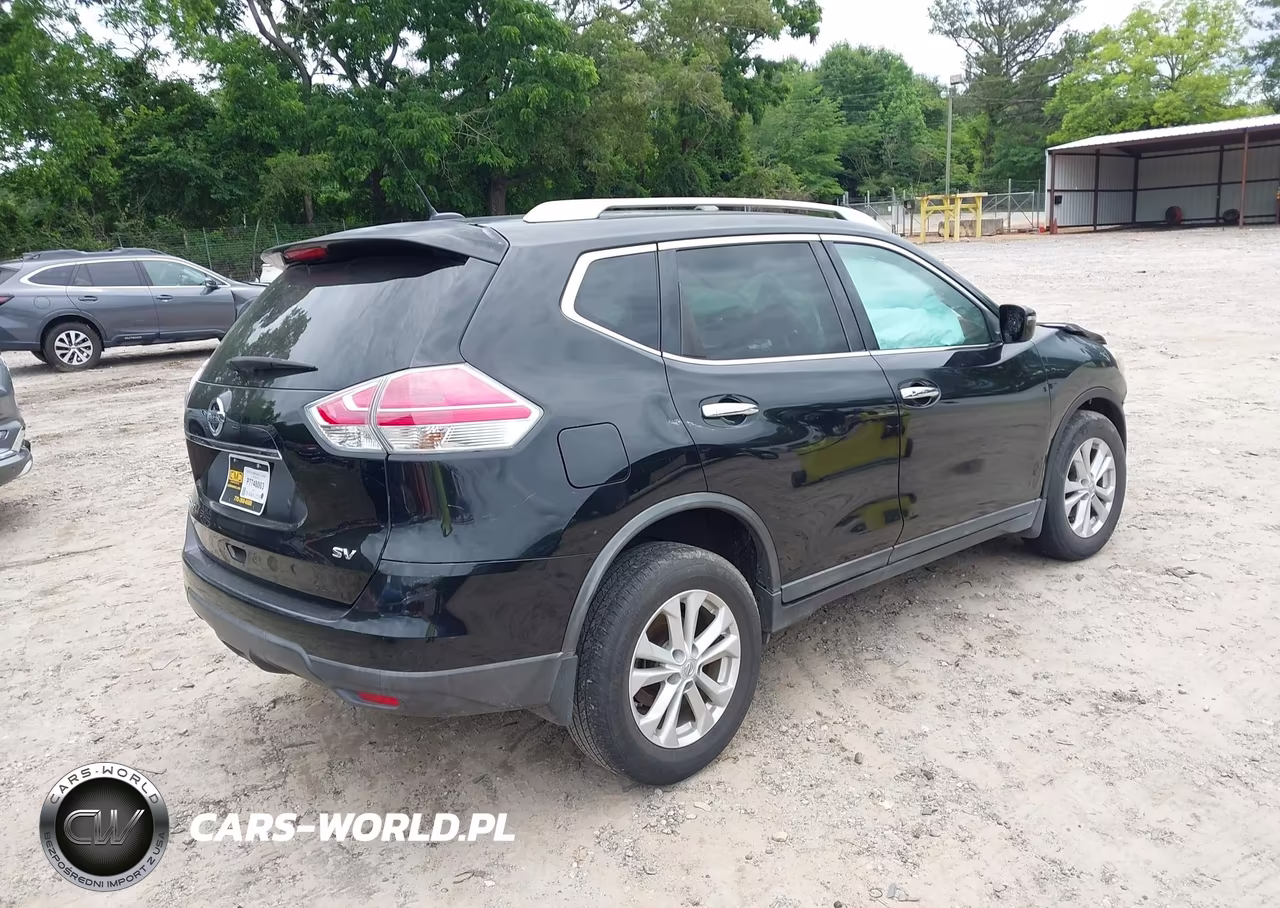2016 Nissan Rogue Sv VIN:KNMAT2MT5GP640945 - 4