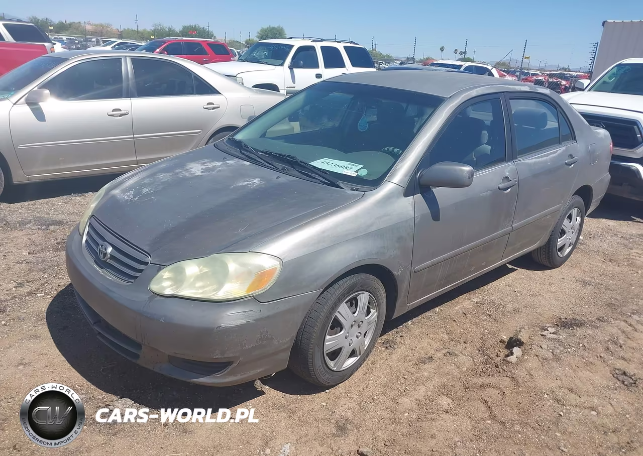 2004 Toyota Corolla Le VIN:1NXBR32E84Z314076 - 2