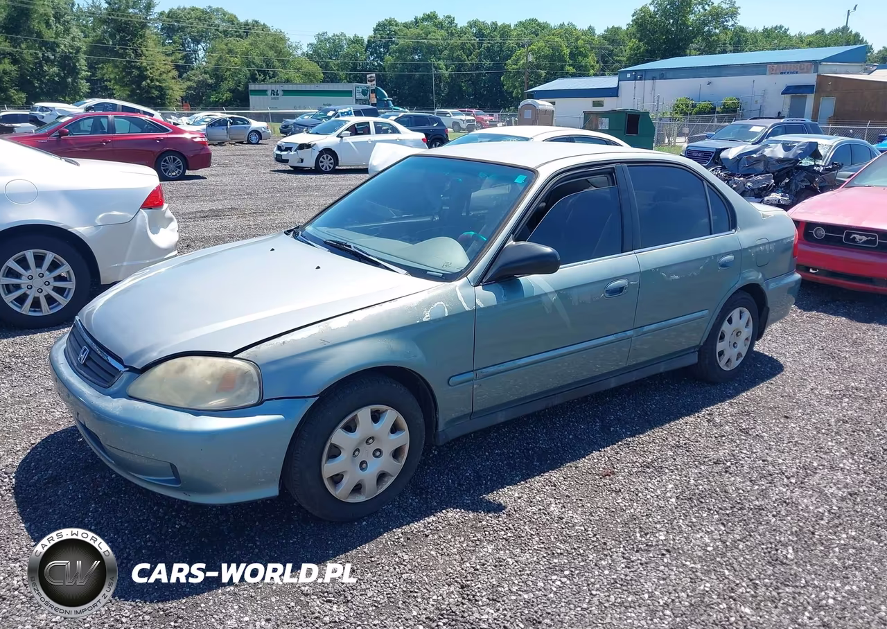 2000 Honda Civic Value Package VIN:2HGEJ6618YH514290 - 2