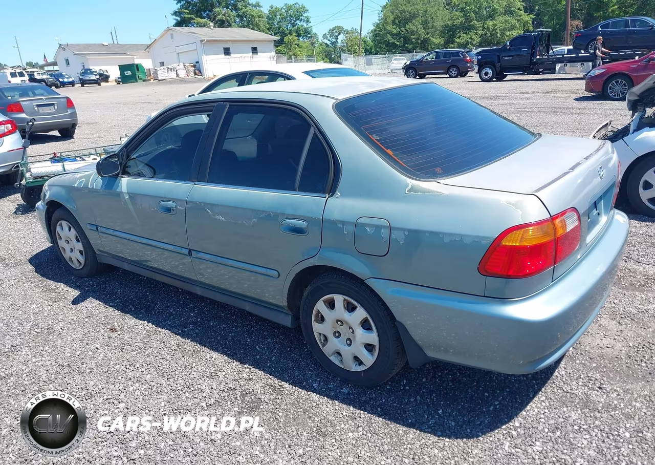 2000 Honda Civic Value Package VIN:2HGEJ6618YH514290 - 3