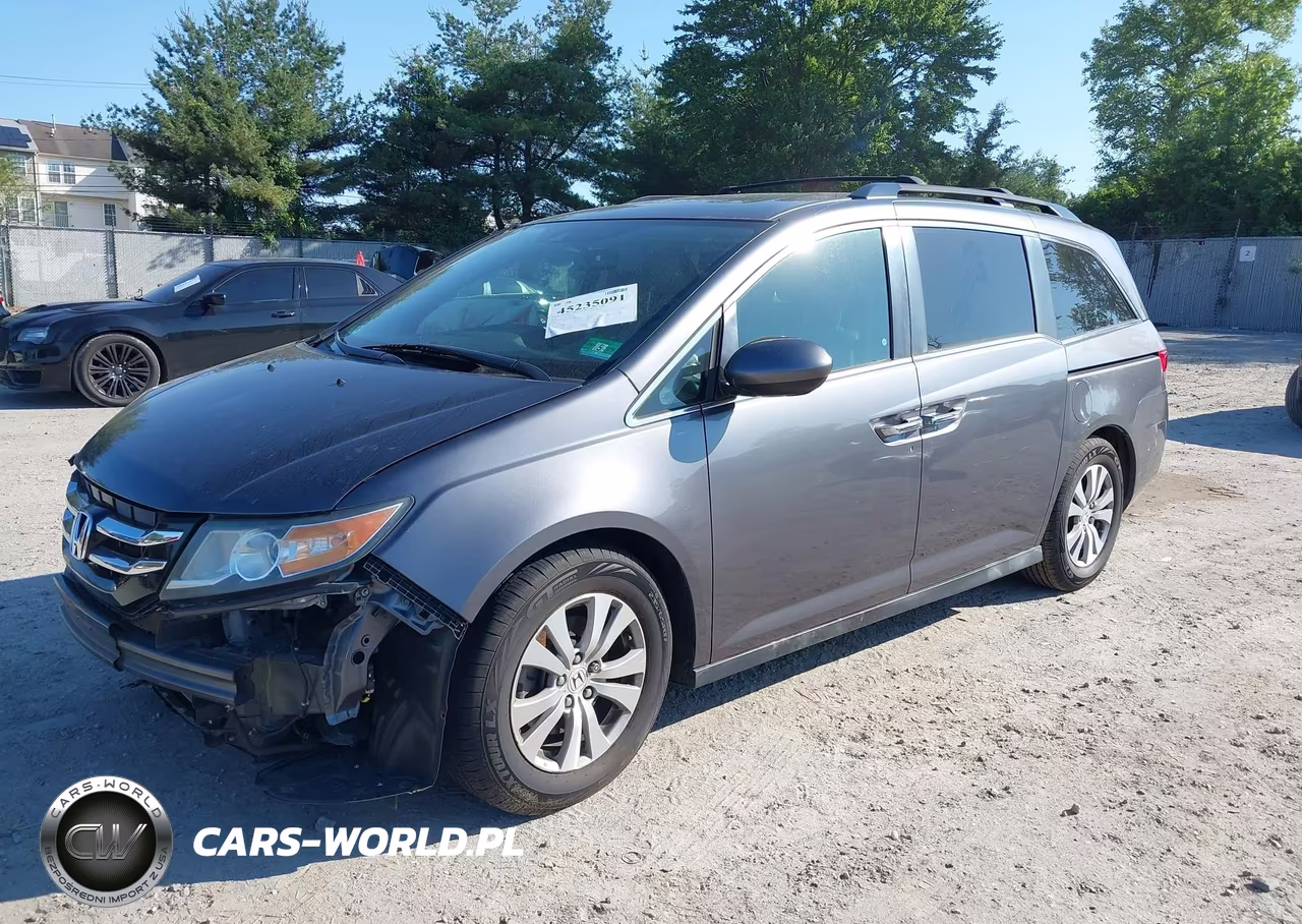 2016 Honda Odyssey Ex-L VIN:5FNRL5H62GB021545 - 2