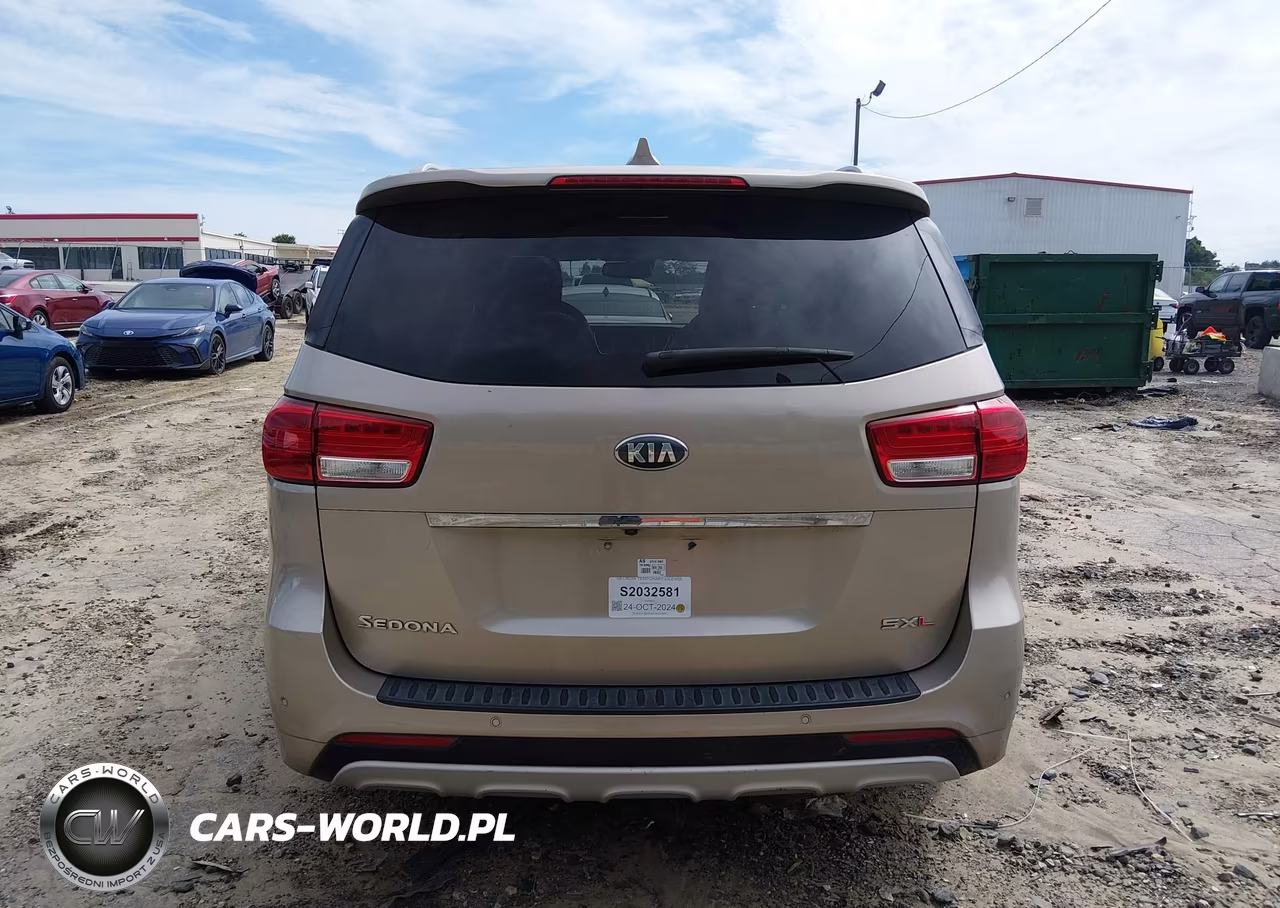 2015 Kia Sedona Sx Luxury VIN:KNDME5C17F6045219 - 16