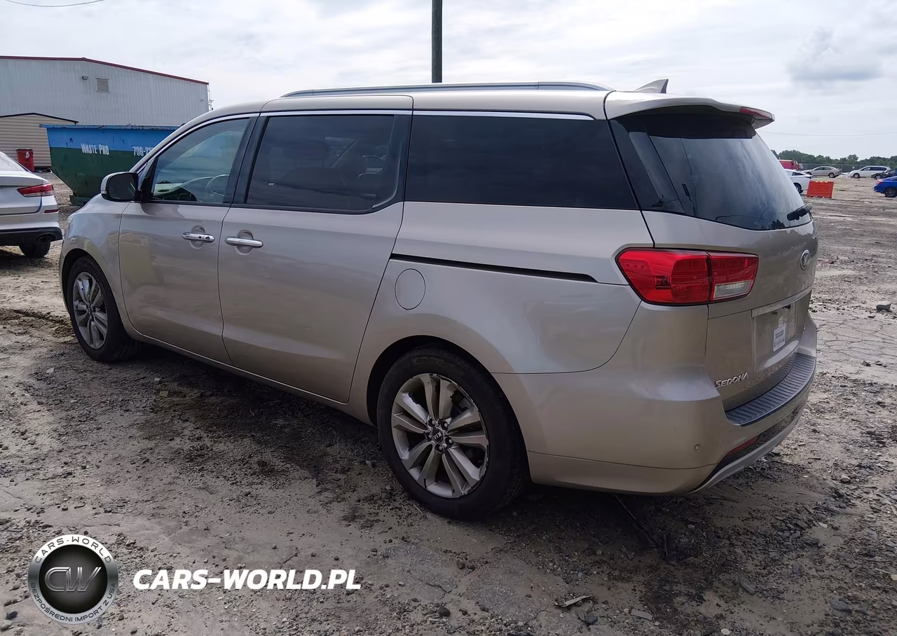 2015 Kia Sedona Sx Luxury VIN:KNDME5C17F6045219 - 3
