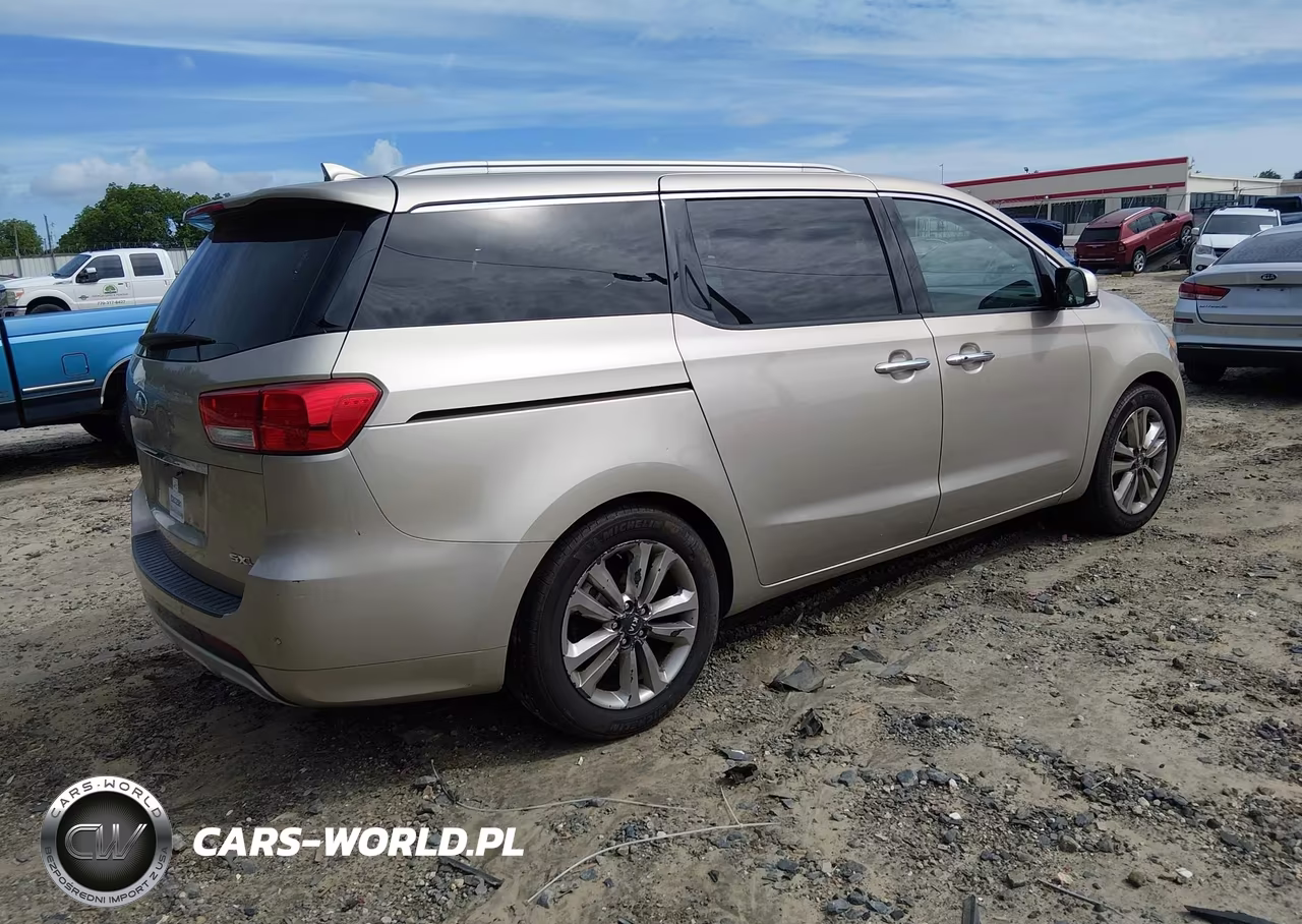 2015 Kia Sedona Sx Luxury VIN:KNDME5C17F6045219 - 4