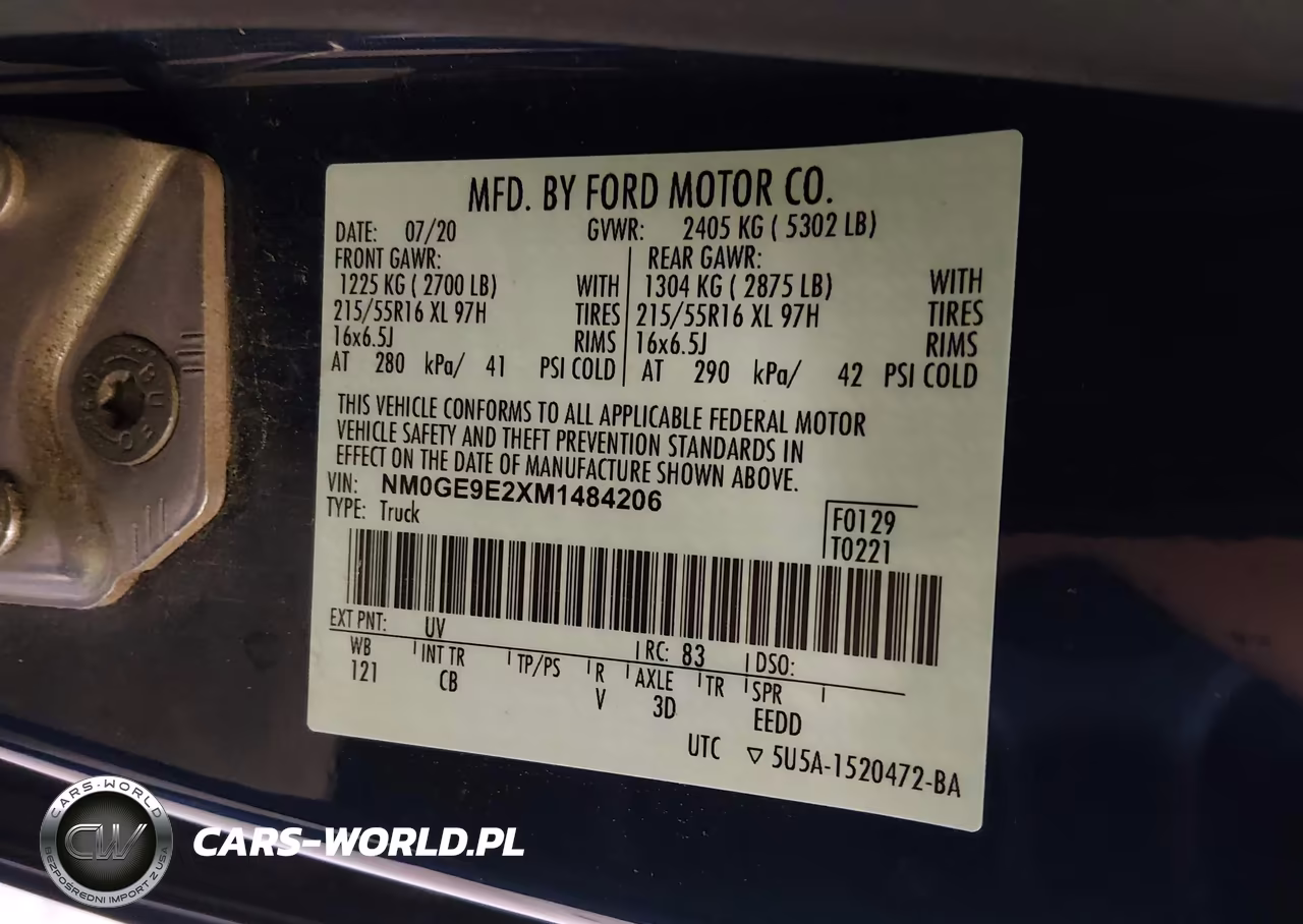 2021 Ford Transit Connect Xl Passenger VIN:NM0GE9E2XM1484206 - 9