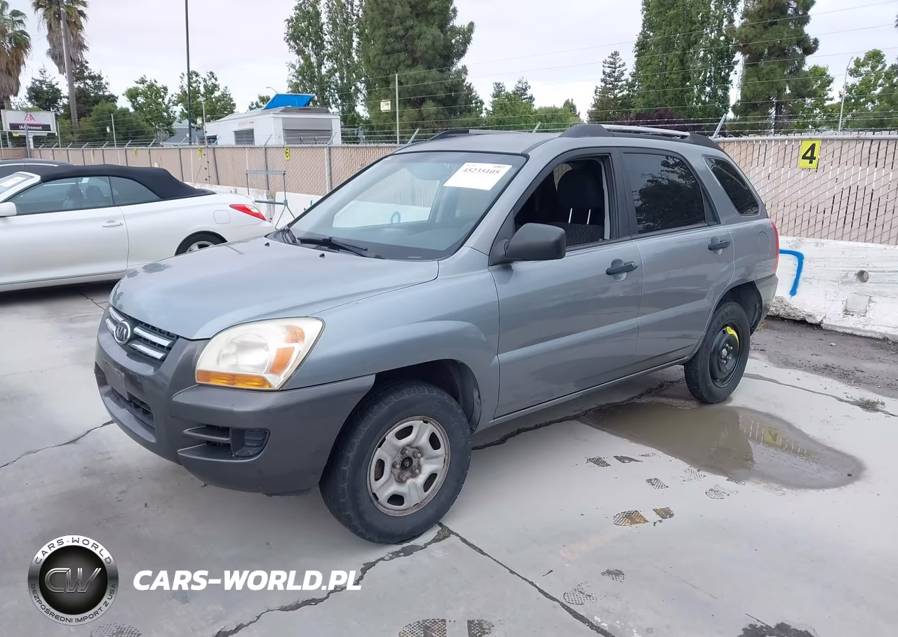 2007 Kia Sportage Lx V6 VIN:KNDJF723477367830 - 2