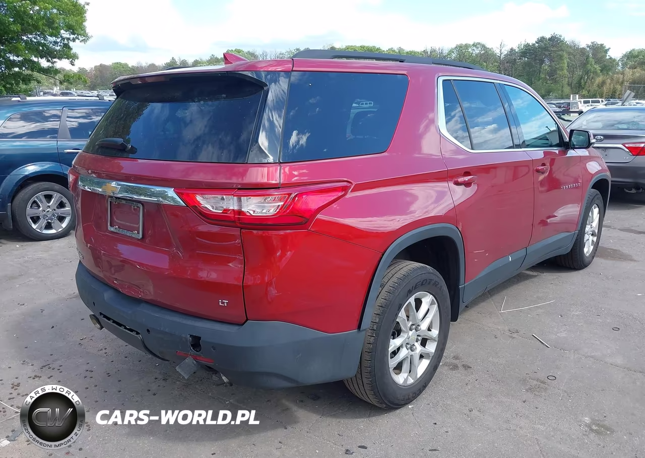 2020 Chevrolet Traverse Fwd Lt Cloth VIN:1GNERGKW7LJ225799 - 4