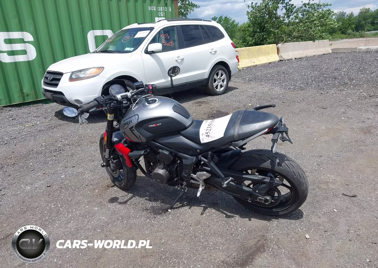 2023 Triumph Motorcycle Trident 660 VIN:SMTL10UL5PTBE5364 - 13