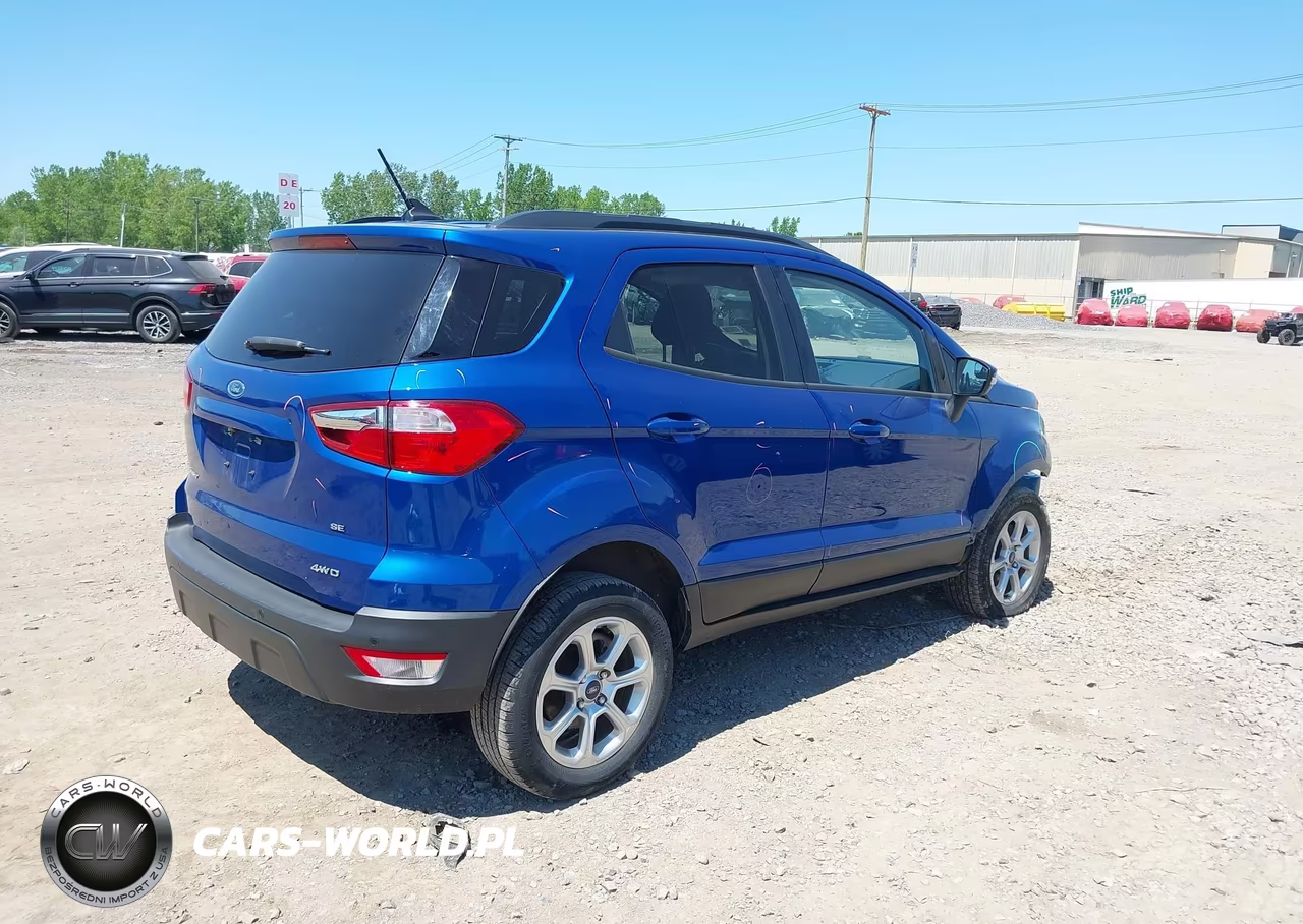2020 Ford Ecosport Se VIN:MAJ6S3GL5LC360525 - 4