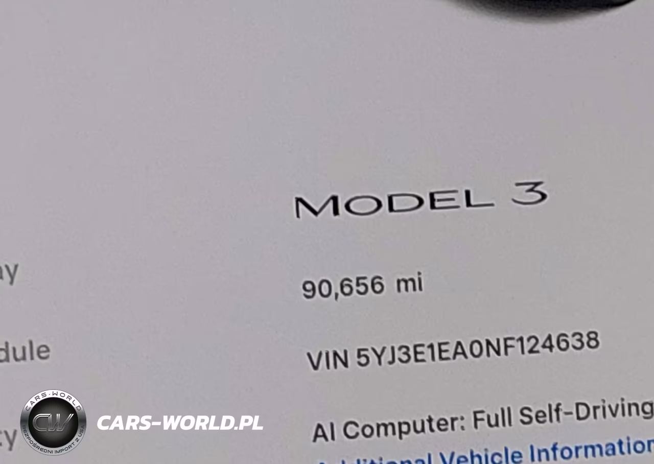 2022 Tesla Model 3 Rear-Wheel Drive VIN:5YJ3E1EA0NF124638 - 15