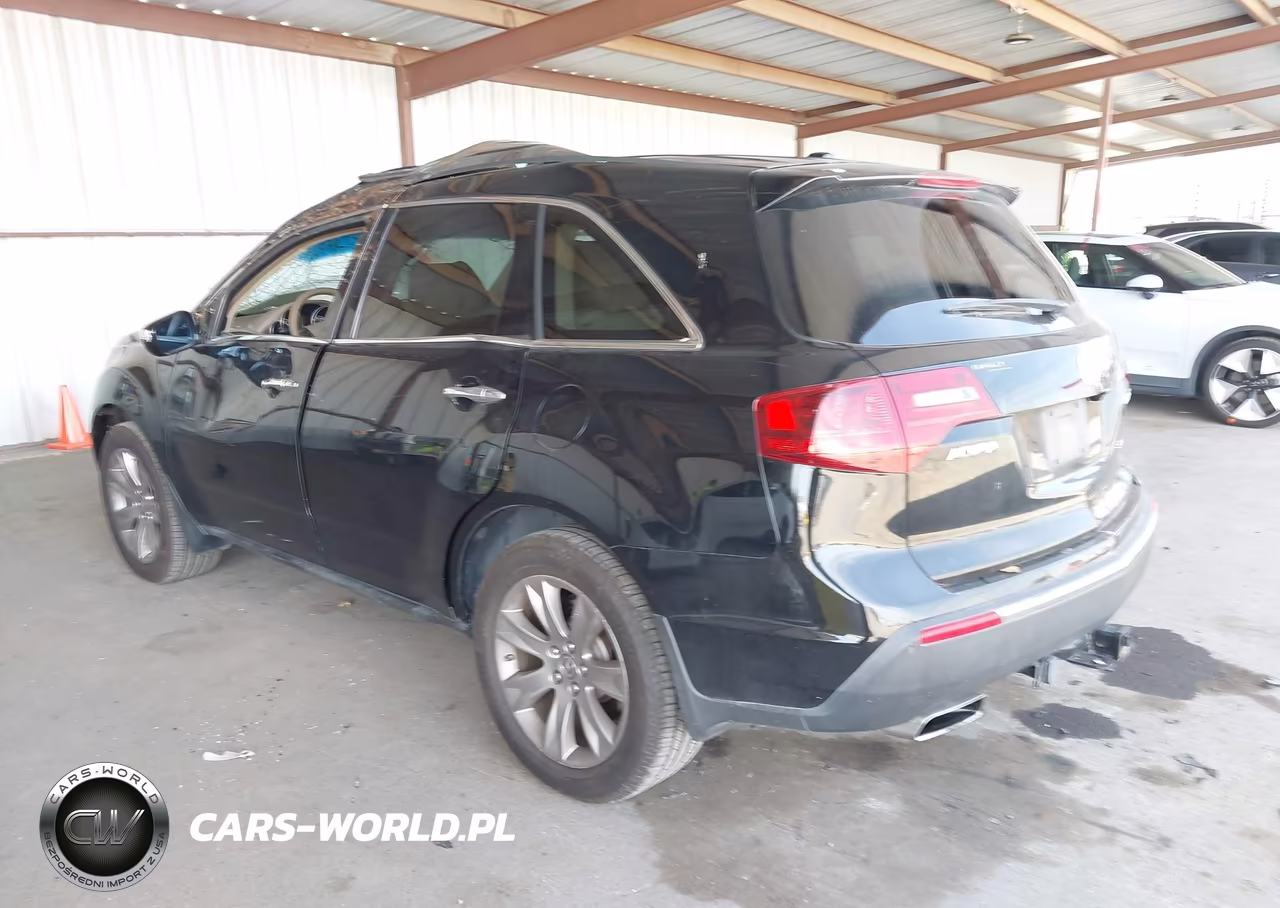 2012 Acura Mdx Advance Package VIN:2HNYD2H64CH535449 - 3