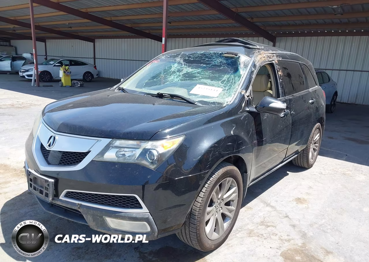 2012 Acura Mdx Advance Package VIN:2HNYD2H64CH535449 - 6