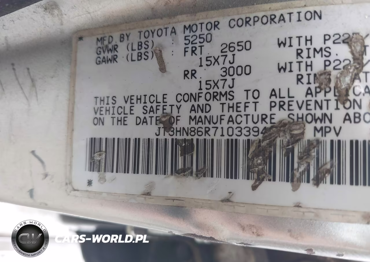 2001 Toyota 4Runner Sr5 V6 VIN:JT3HN86R710339403 - 9