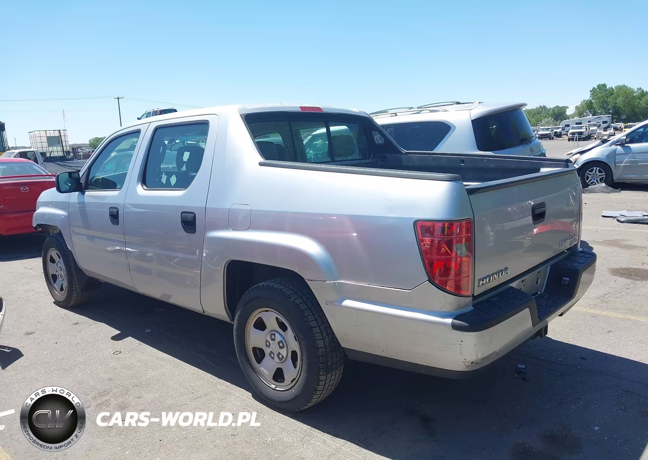 2011 Honda Ridgeline Rt VIN:5FPYK1F21BB001567 - 3