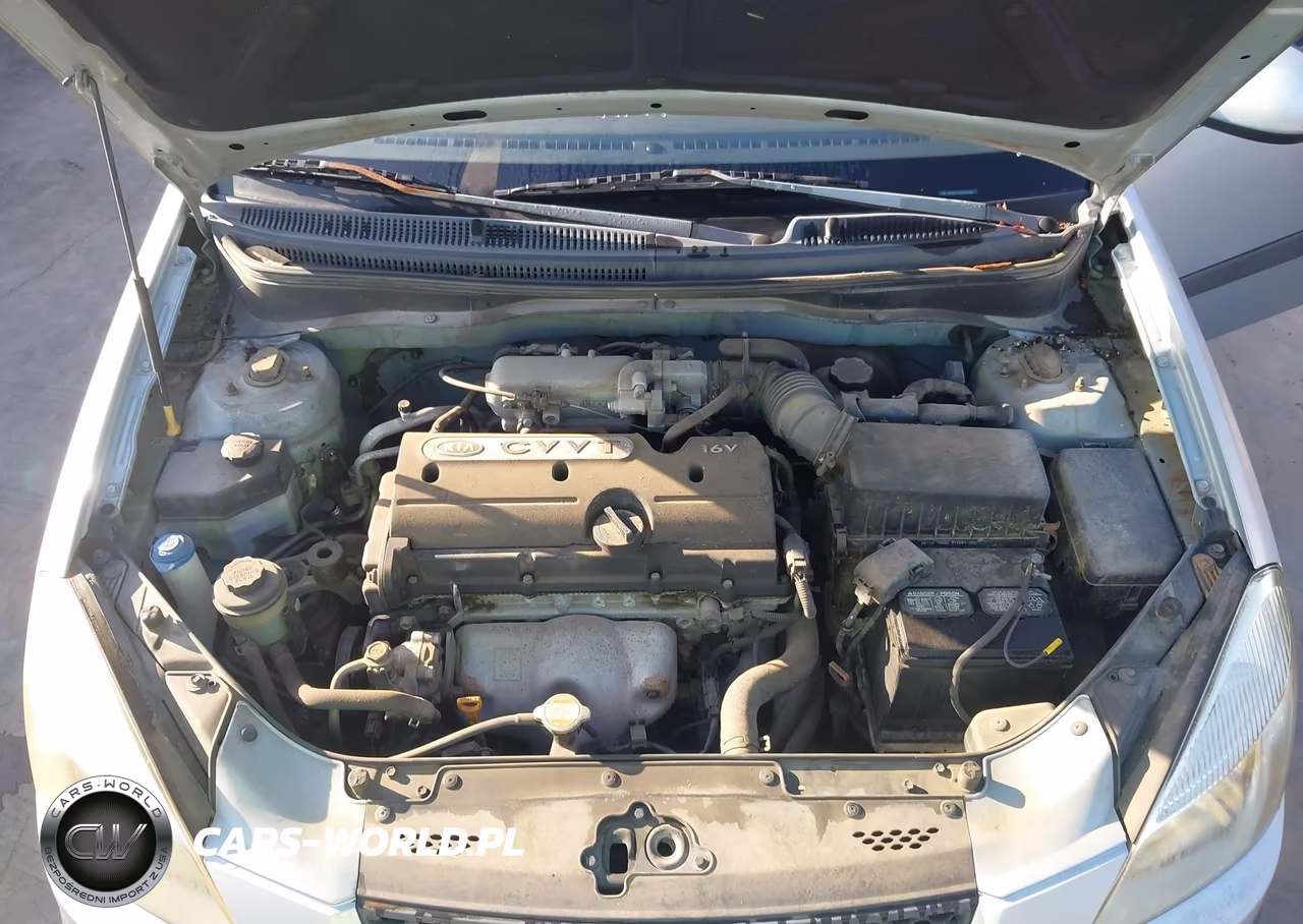 2008 Kia Rio Lx VIN:KNADE123886343550 - 10