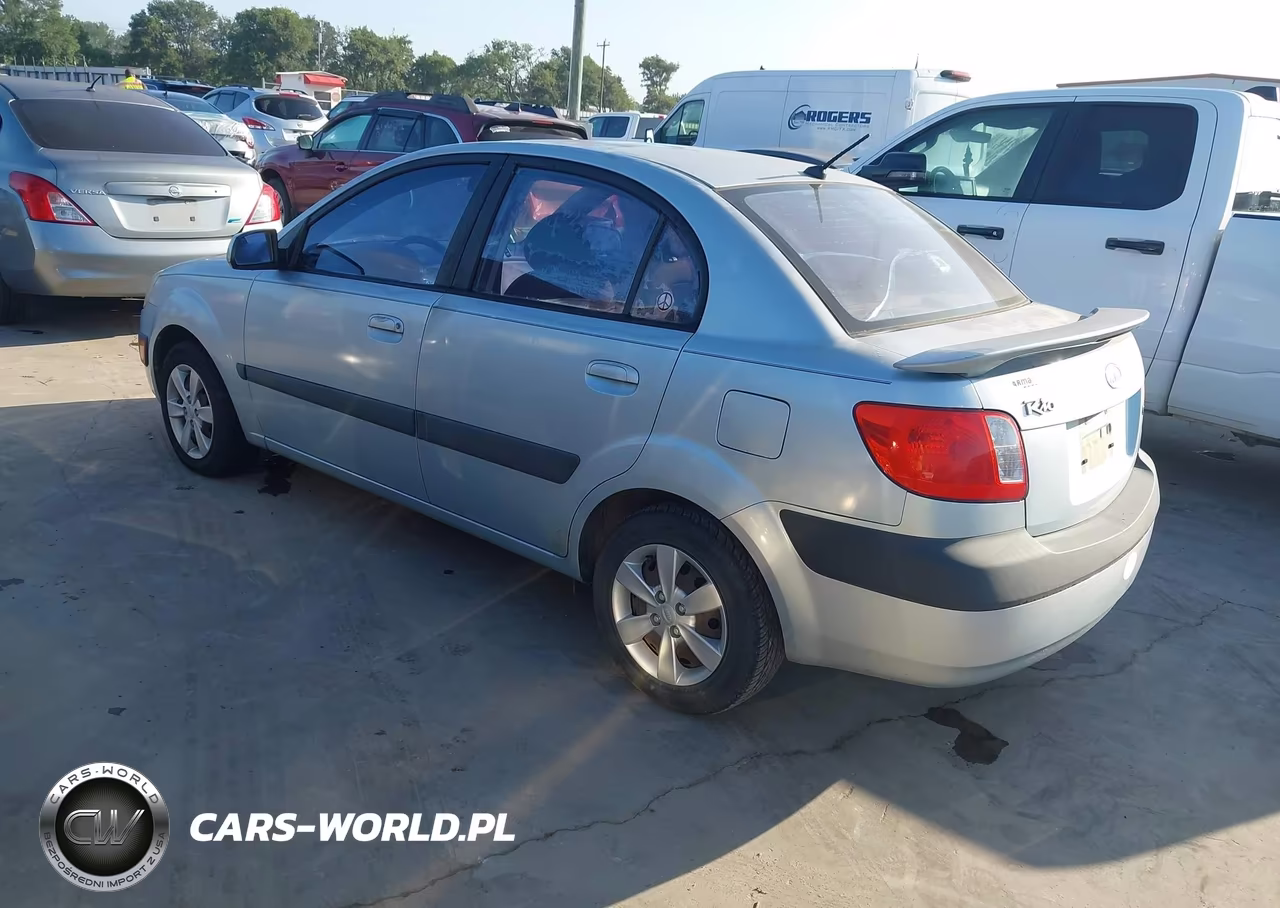2008 Kia Rio Lx VIN:KNADE123886343550 - 3