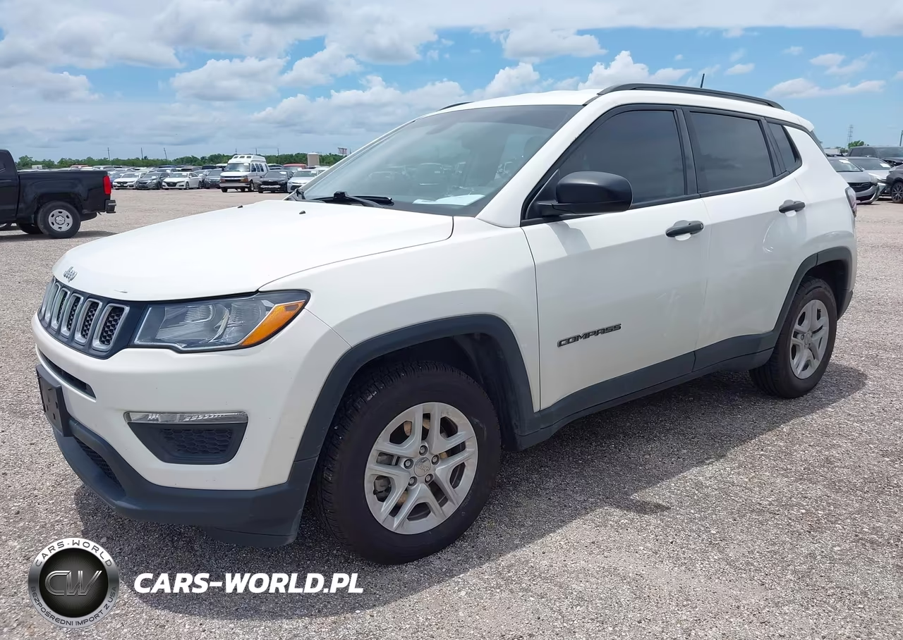 2018 Jeep Compass Sport Fwd VIN:3C4NJCAB9JT343947 - 2