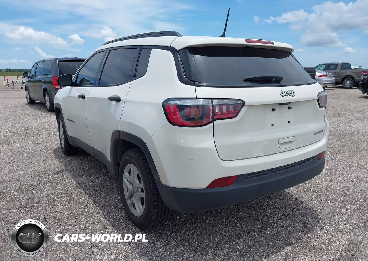 2018 Jeep Compass Sport Fwd VIN:3C4NJCAB9JT343947 - 3