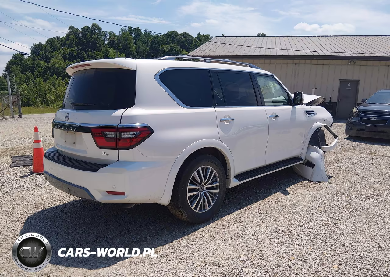 2023 Nissan Armada Sl 4Wd VIN:JN8AY2BB7P9832971 - 4