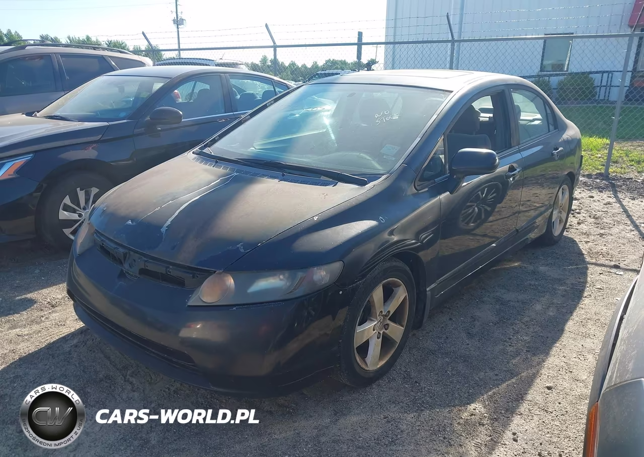 2008 Honda Civic Ex VIN:1HGFA16848L016000 - 2