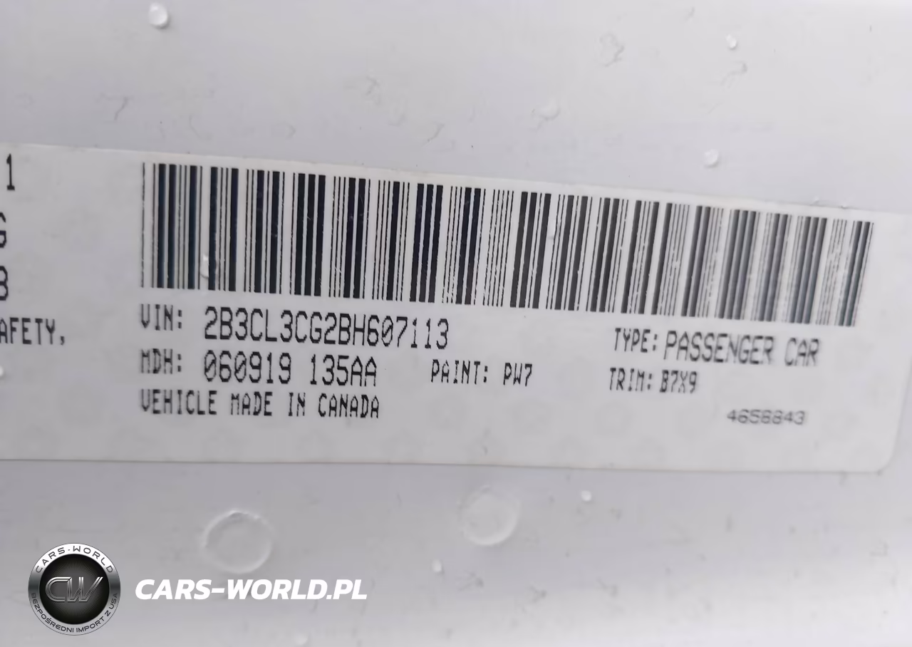 2011 Dodge Charger VIN:2B3CL3CG2BH607113 - 9