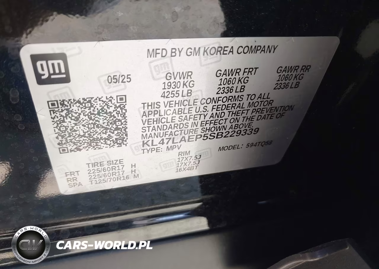 2025 Buick Envista Preferred Fwd VIN:KL47LAEP5SB229339 - 9