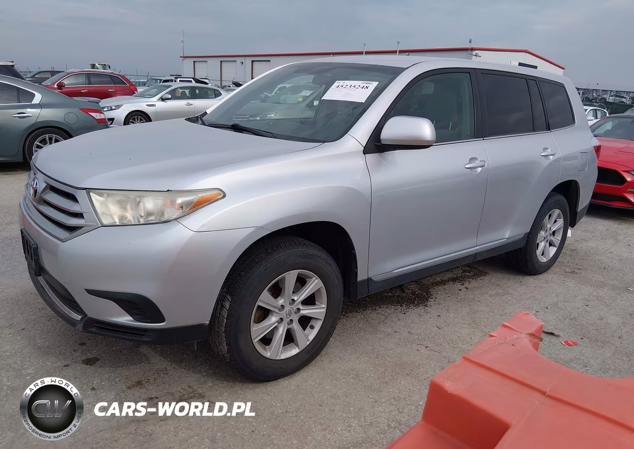2013 Toyota Highlander VIN:5TDZA3EH6DS034967 - 2