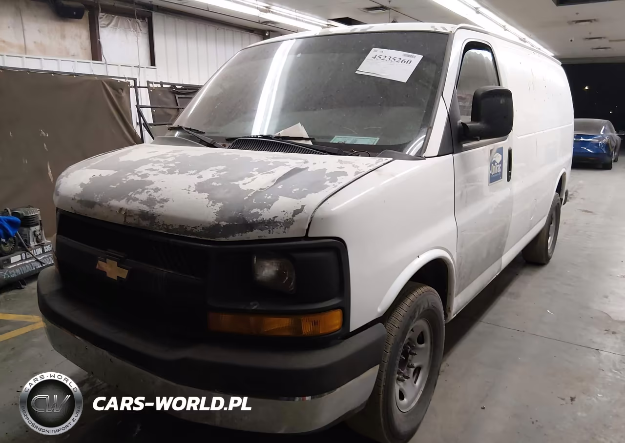 2008 Chevrolet Express Work Van VIN:1GCGG25C481189847 - 2