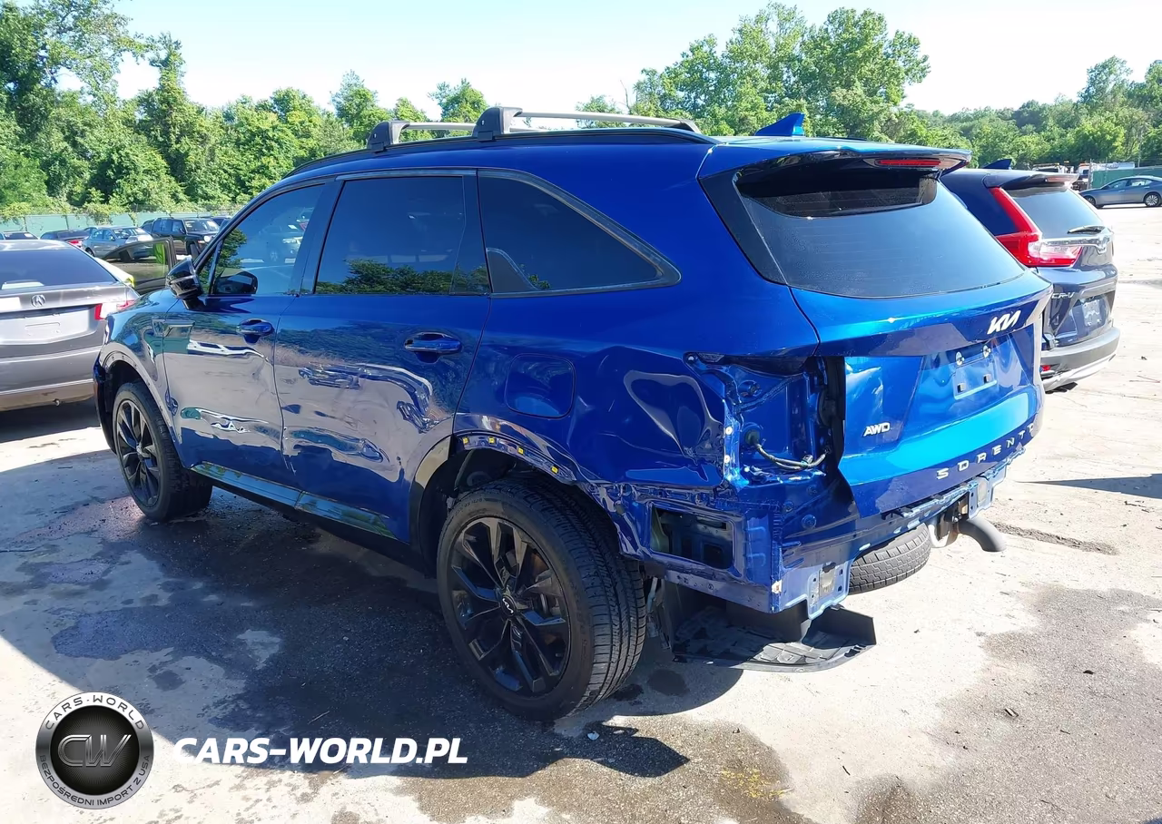 2022 Kia Sorento Sx VIN:5XYRKDLF0NG121377 - 3