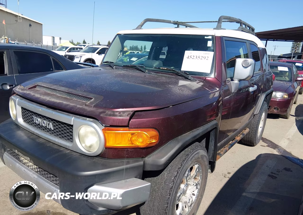 2007 Toyota Fj Cruiser VIN:JTEBU11F870081731 - 2