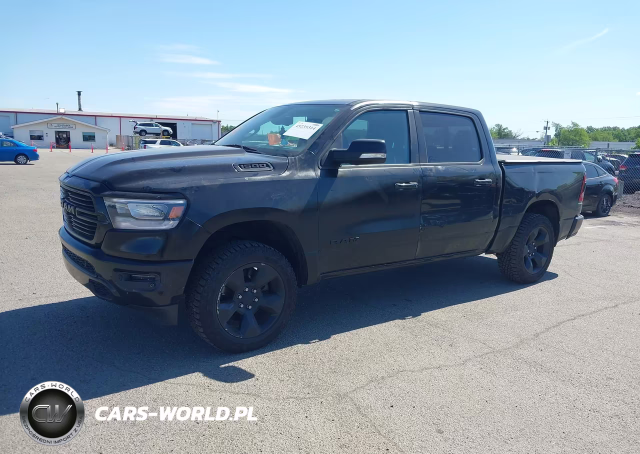 2019 Ram 1500 Big Horn-Lone Star VIN:1C6RRFFG9KN737537 - 2