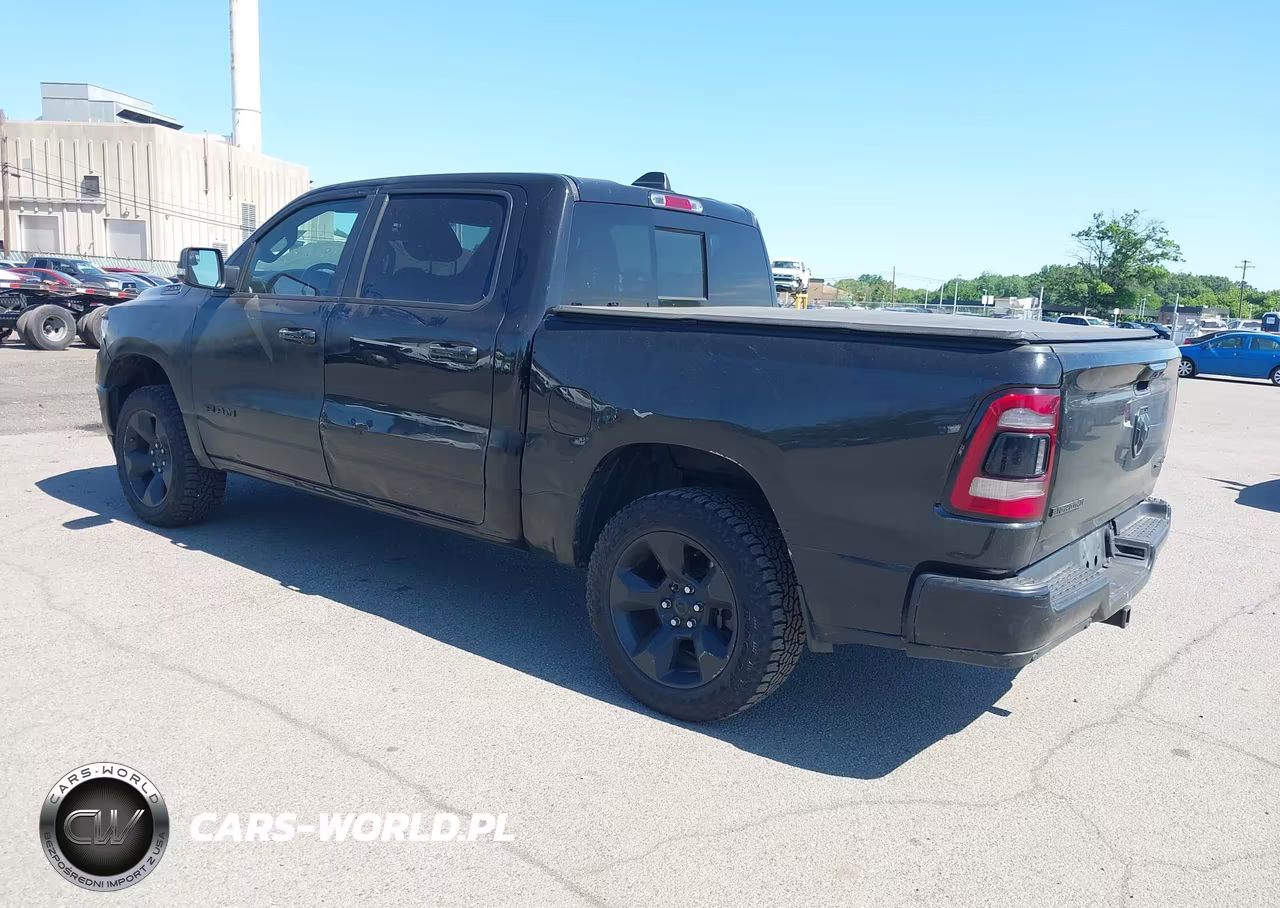 2019 Ram 1500 Big Horn-Lone Star VIN:1C6RRFFG9KN737537 - 3