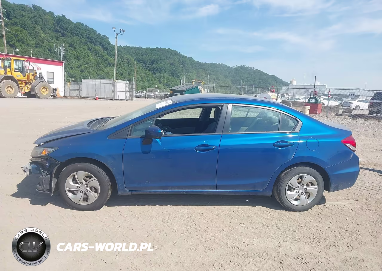 2014 Honda Civic Lx VIN:19XFB2F57EE214789 - 15