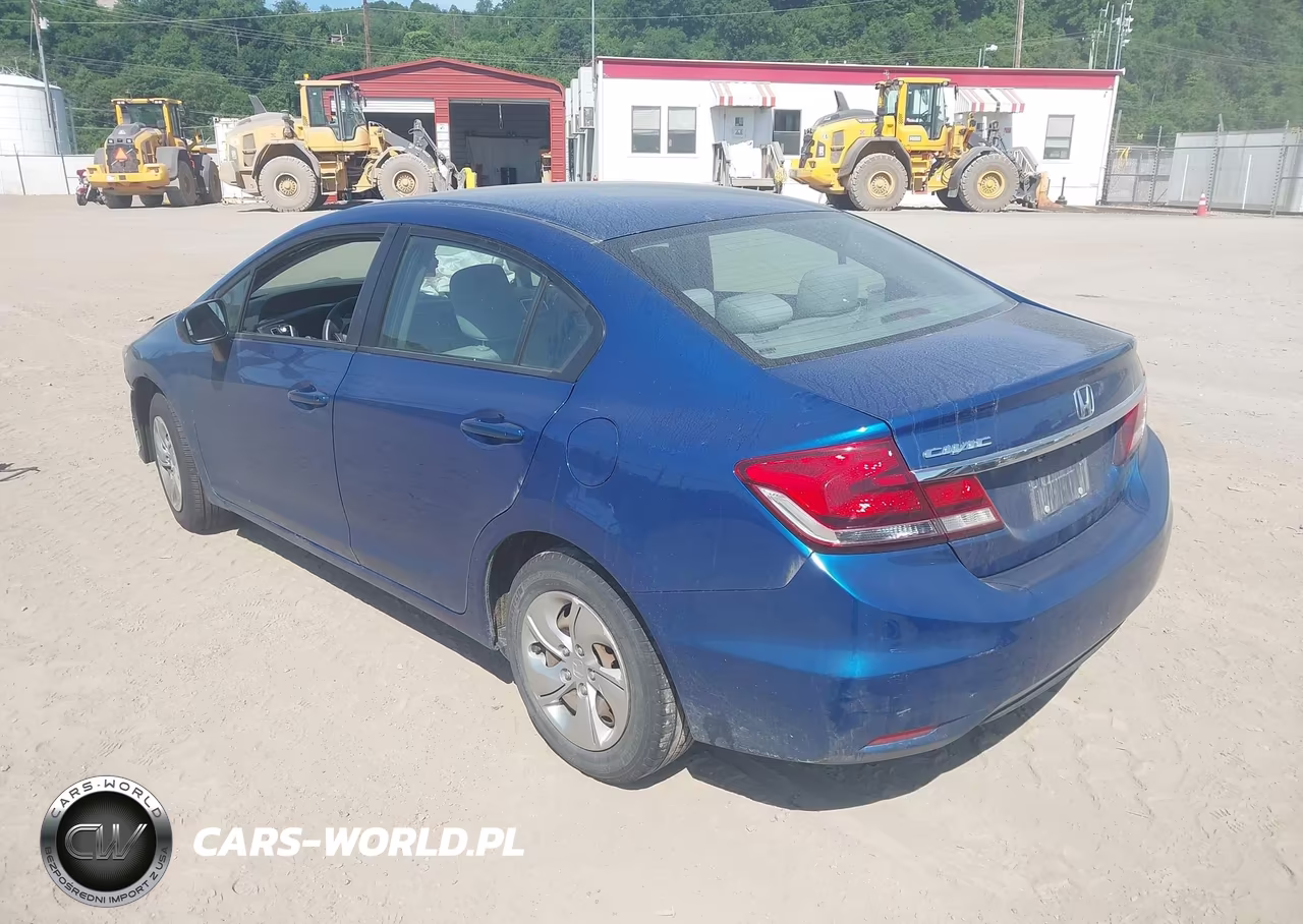 2014 Honda Civic Lx VIN:19XFB2F57EE214789 - 3