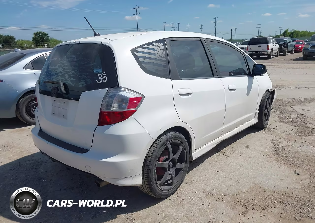 2009 Honda Fit Sport VIN:JHMGE88419S069401 - 4