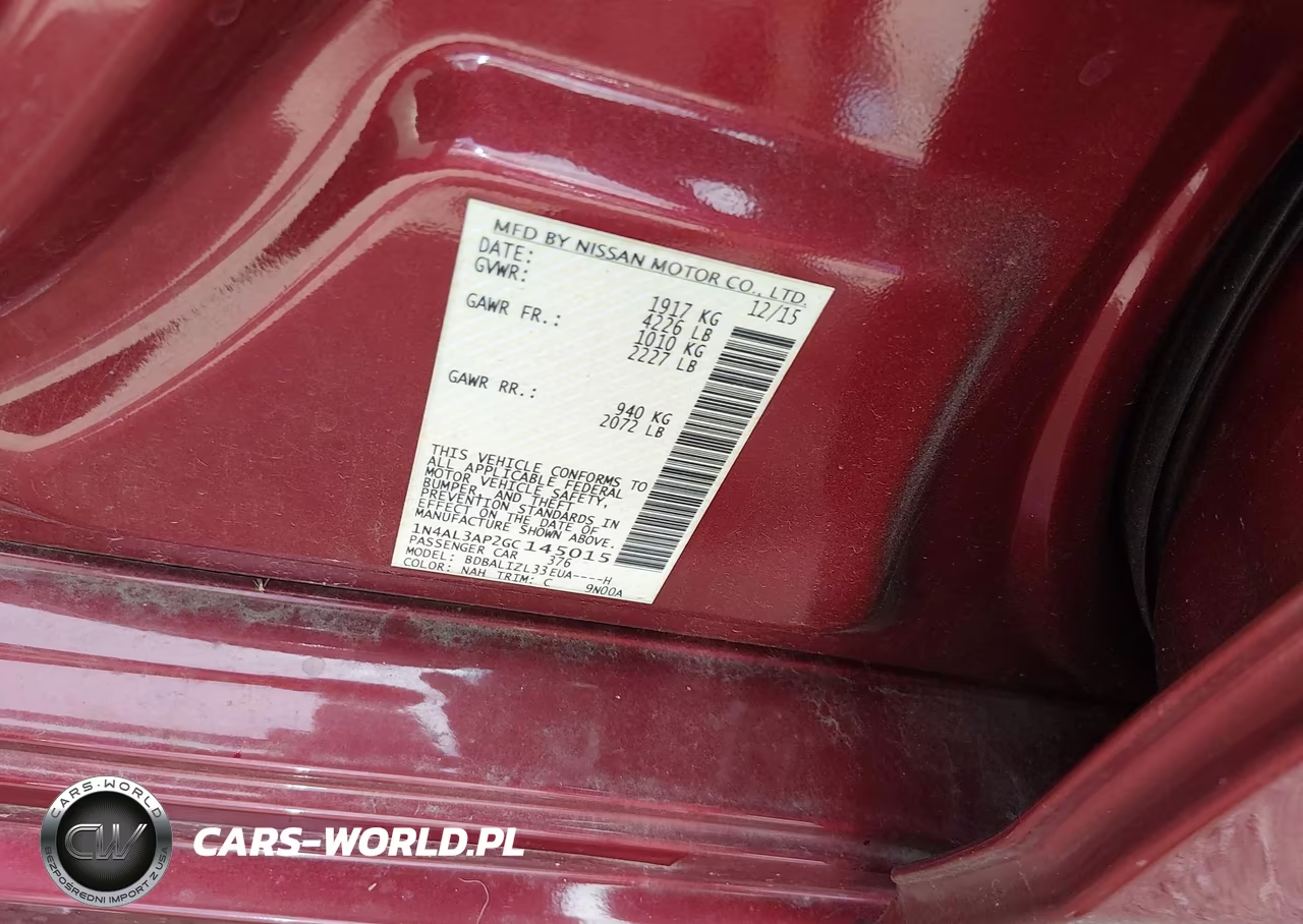 2016 Nissan Altima 2.5 Sv VIN:1N4AL3AP2GC145015 - 9