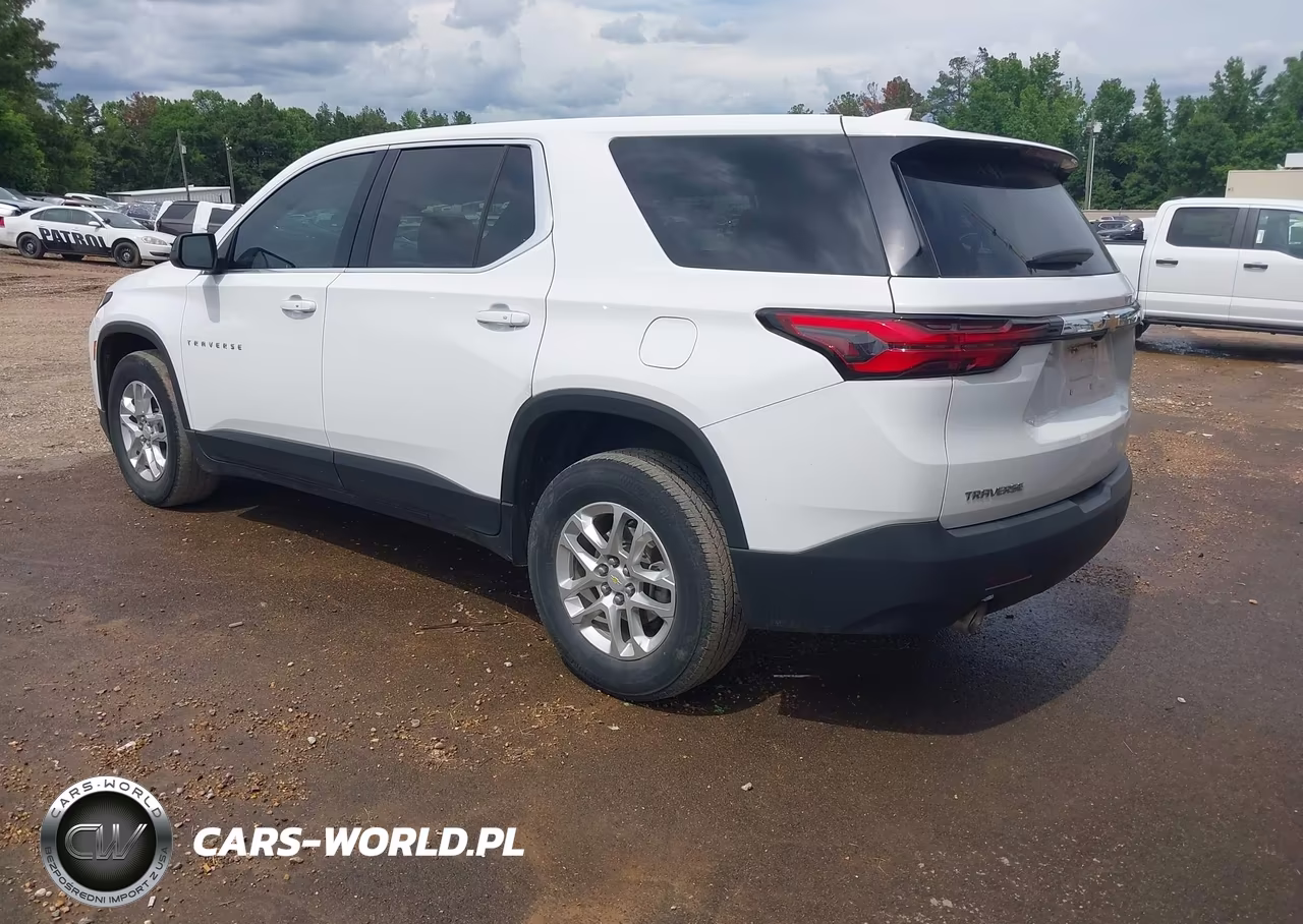 2022 Chevrolet Traverse Fwd Ls VIN:1GNERFKW9NJ103247 - 3