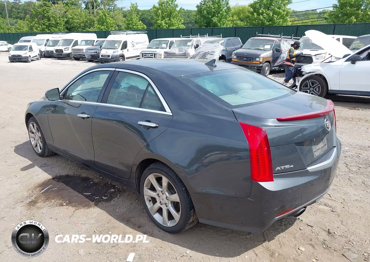 2014 Cadillac Ats Luxury VIN:1G6AH5RX4E0107136 - 3