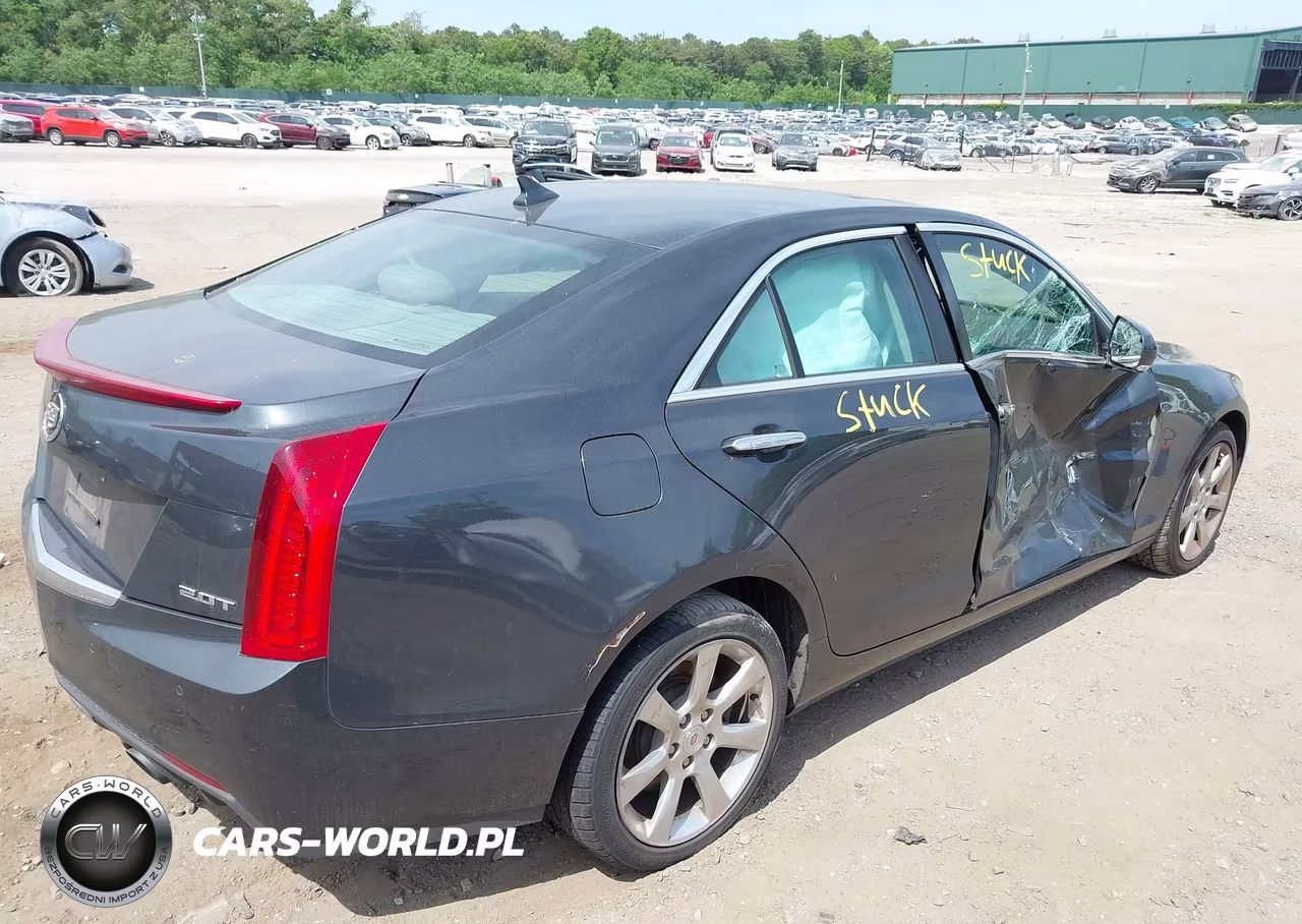 2014 Cadillac Ats Luxury VIN:1G6AH5RX4E0107136 - 4