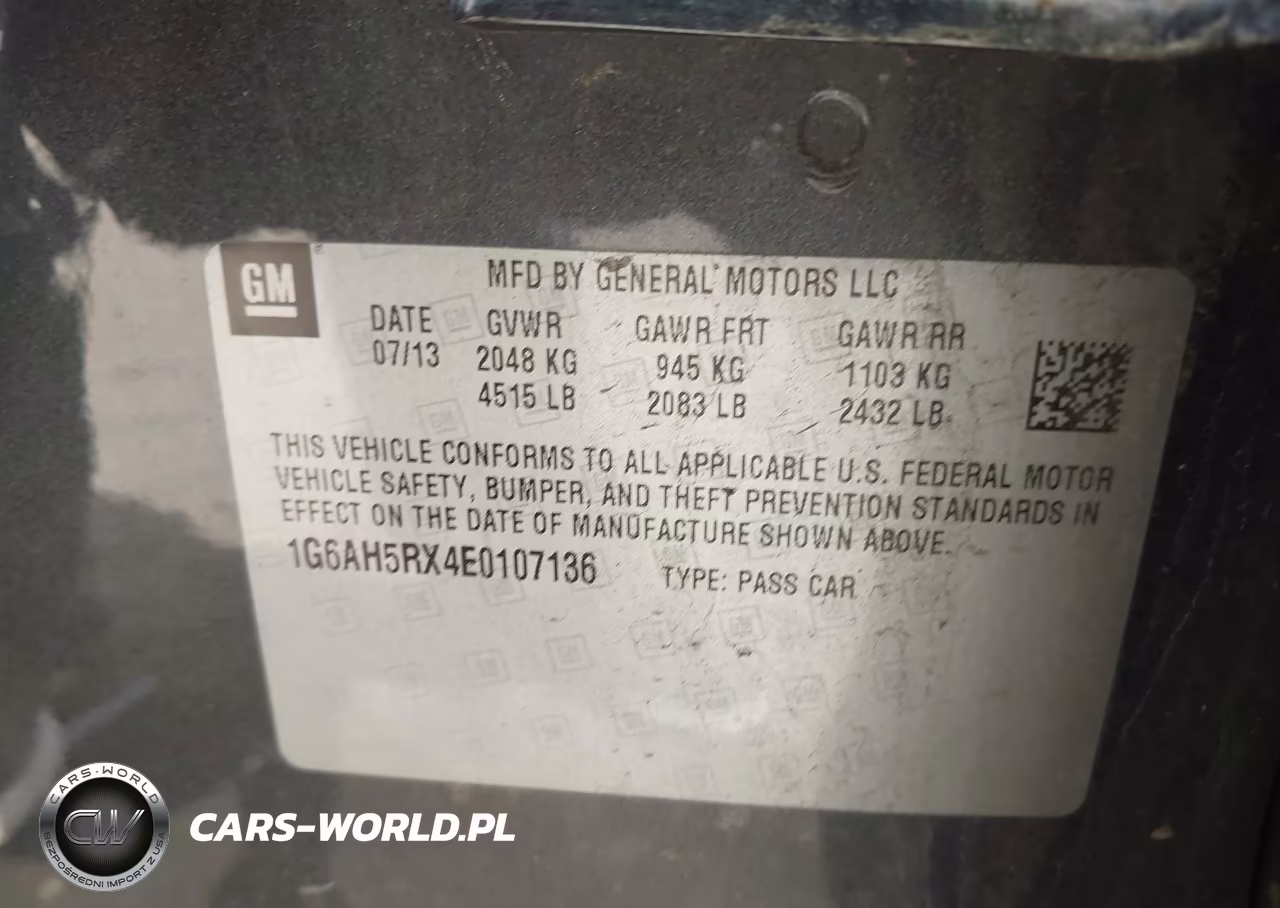 2014 Cadillac Ats Luxury VIN:1G6AH5RX4E0107136 - 9