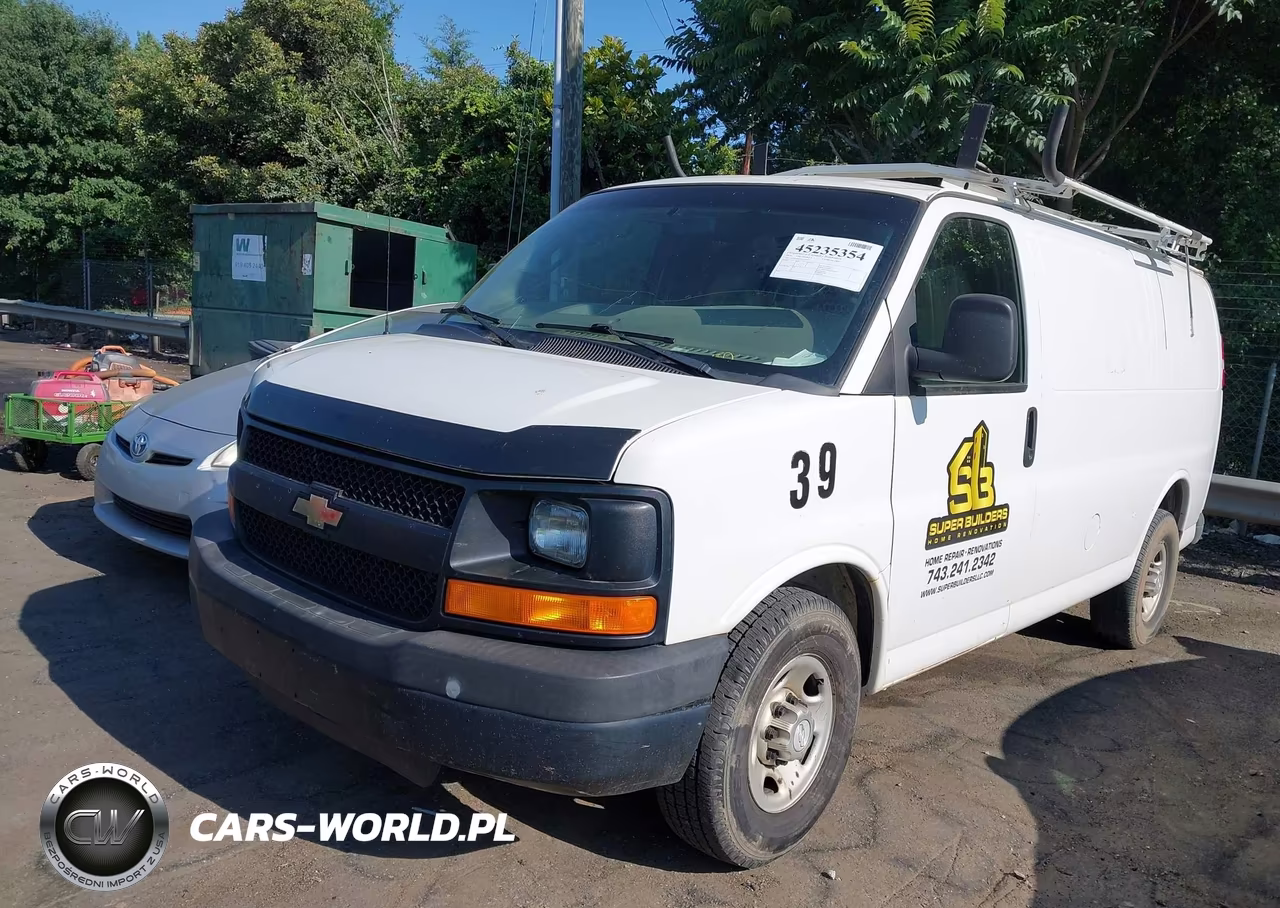 2016 Chevrolet Express 2500 Work Van VIN:1GCWGAFF2G1242316 - 2