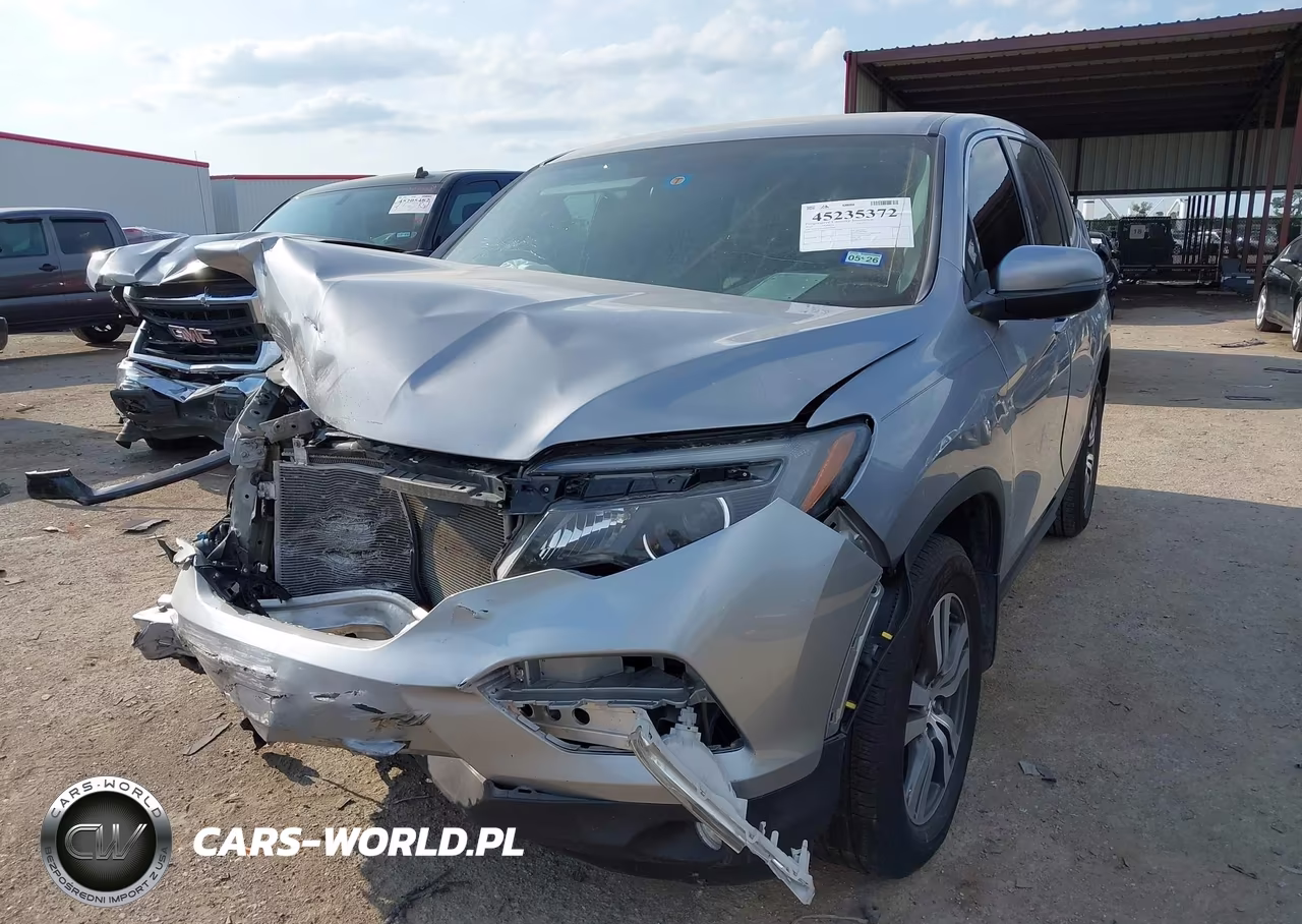 2017 Honda Pilot Ex VIN:5FNYF5H32HB017604 - 2