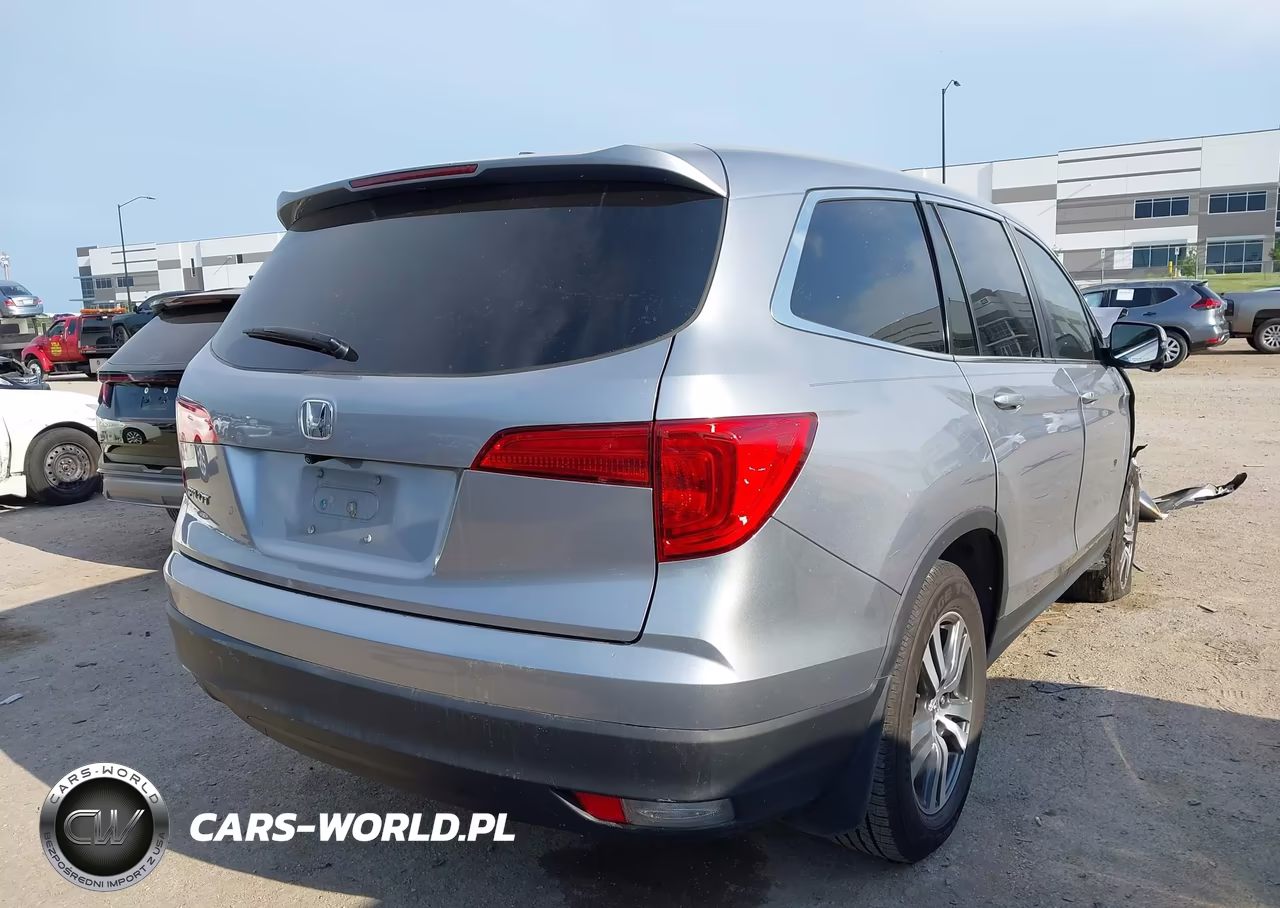 2017 Honda Pilot Ex VIN:5FNYF5H32HB017604 - 4