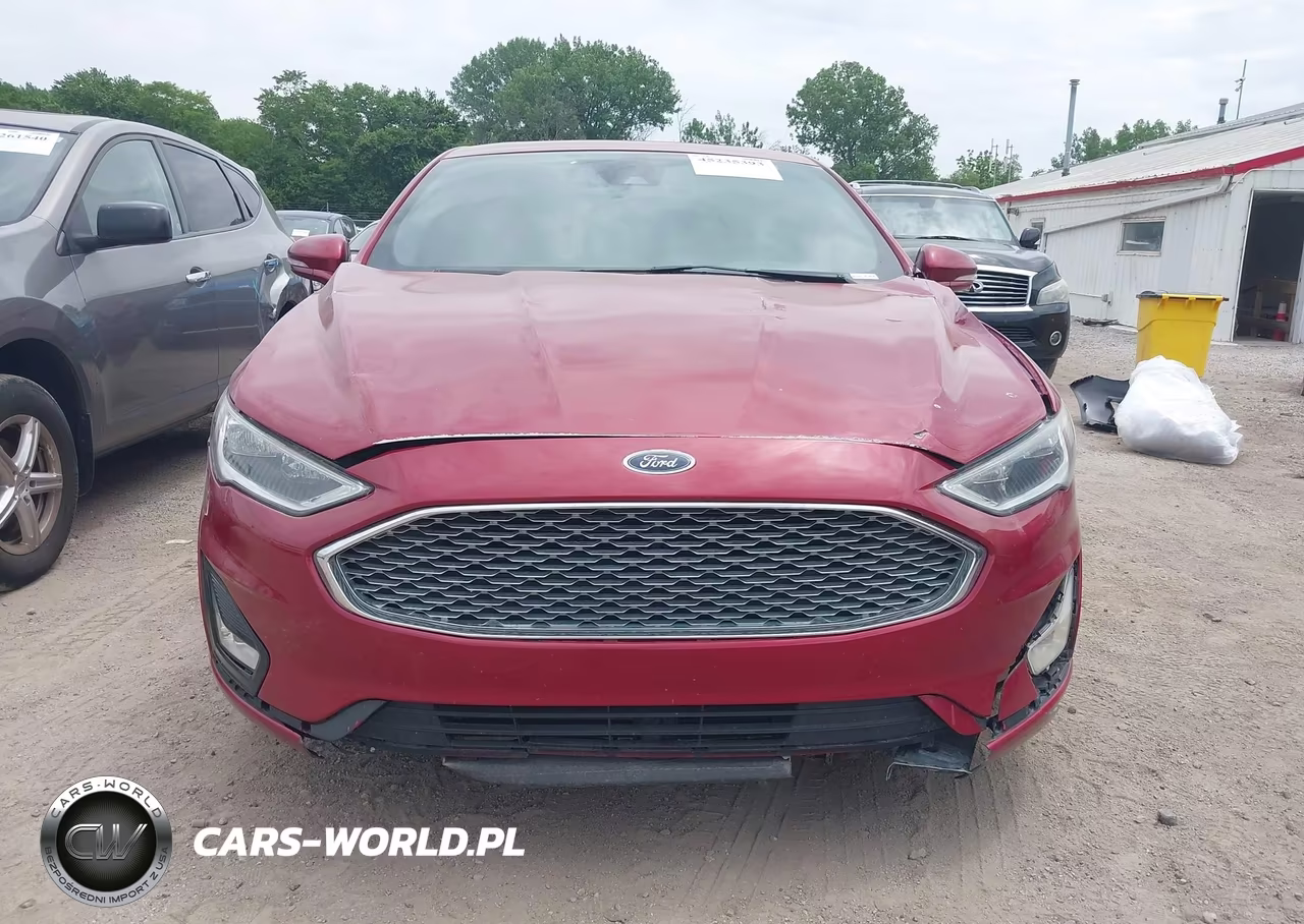 2019 Ford Fusion Titanium VIN:3FA6P0D92KR225205 - 13