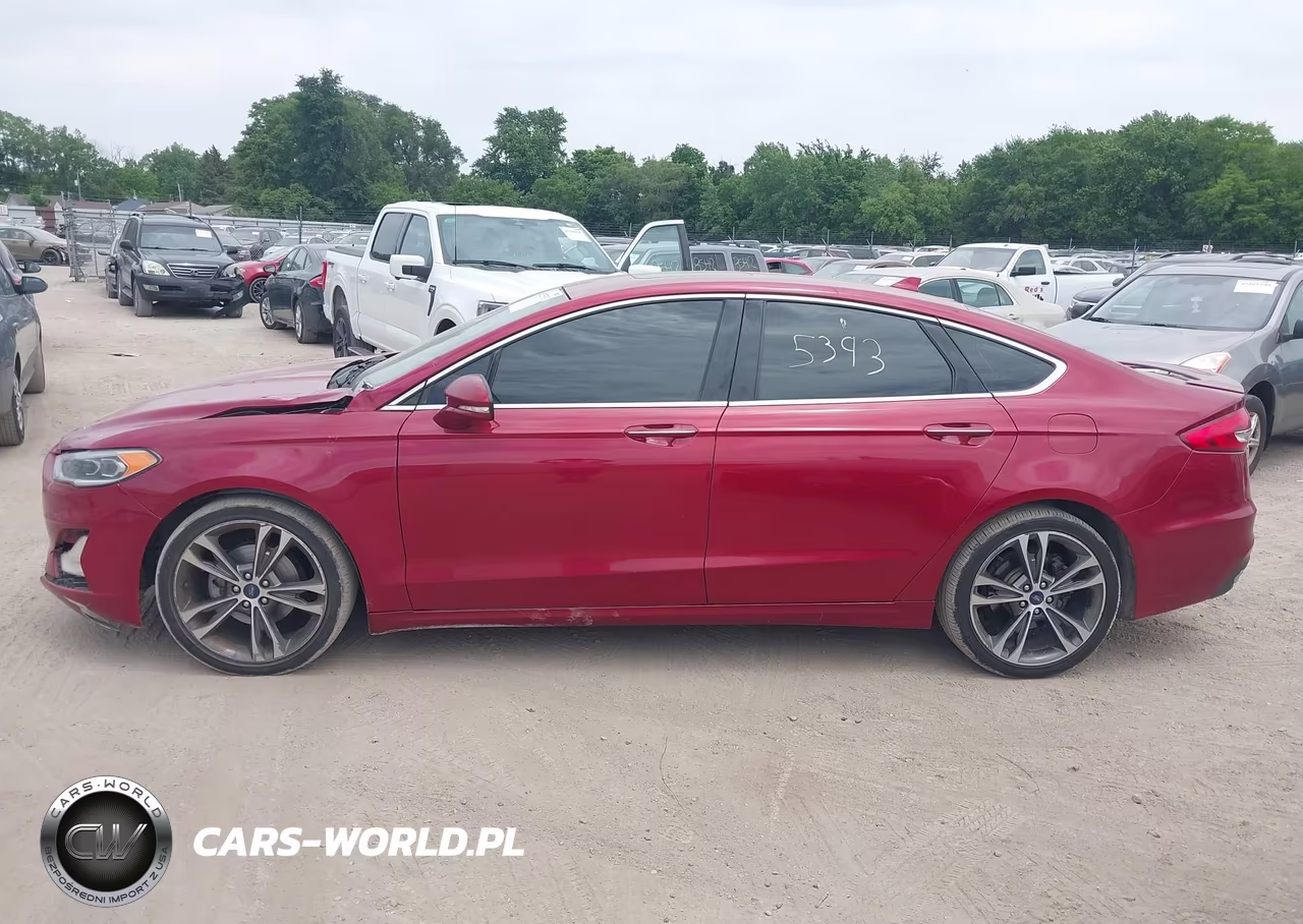 2019 Ford Fusion Titanium VIN:3FA6P0D92KR225205 - 15