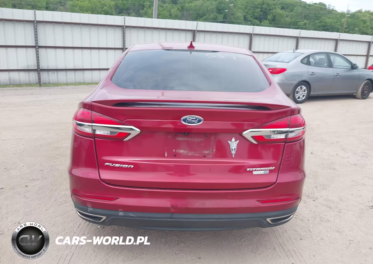 2019 Ford Fusion Titanium VIN:3FA6P0D92KR225205 - 17