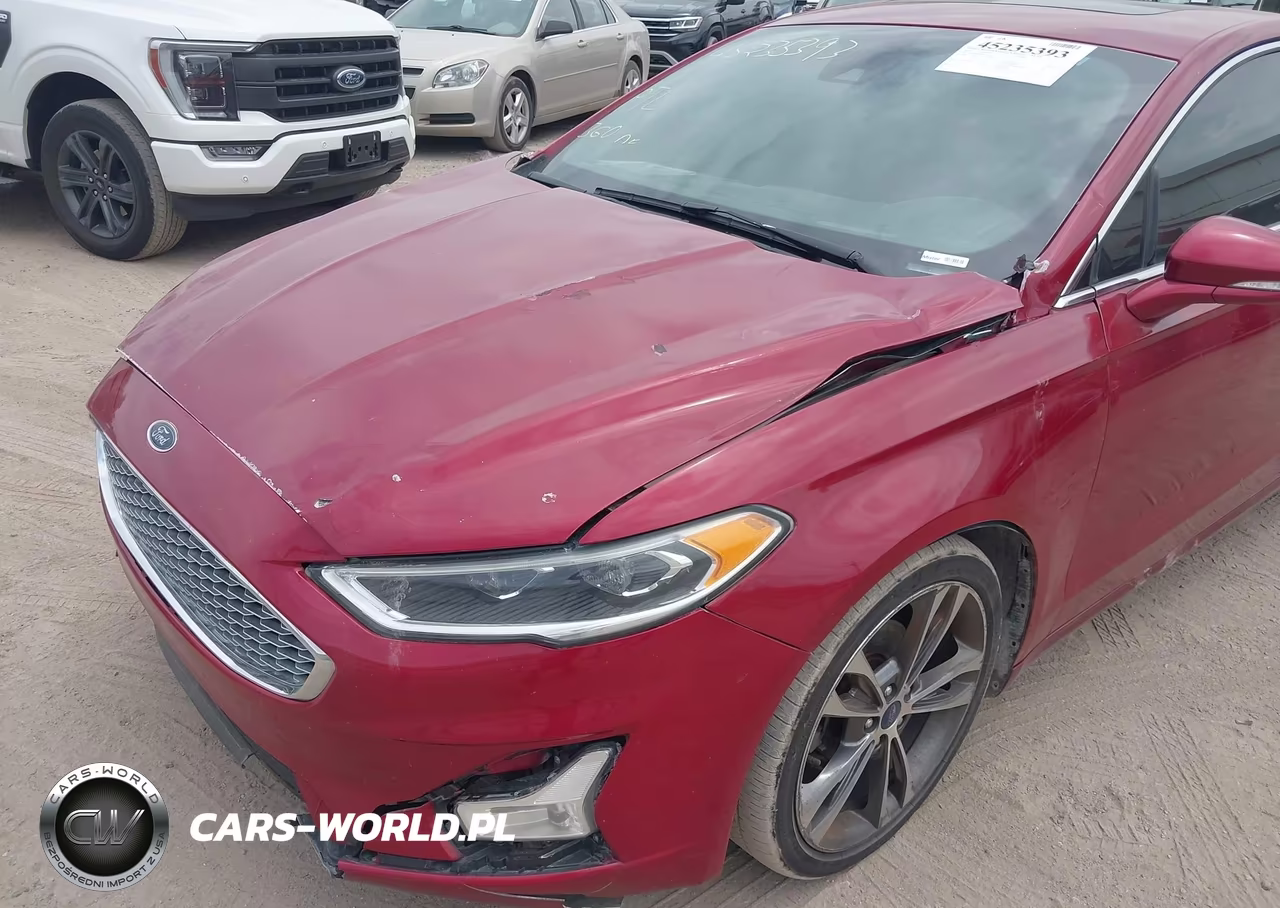 2019 Ford Fusion Titanium VIN:3FA6P0D92KR225205 - 6