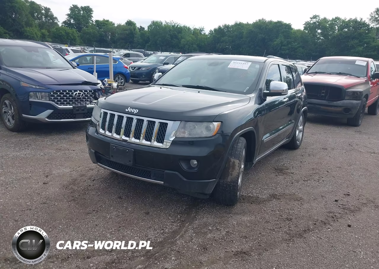 2012 Jeep Grand Cherokee Overland VIN:1C4RJFCG4CC272523 - 2