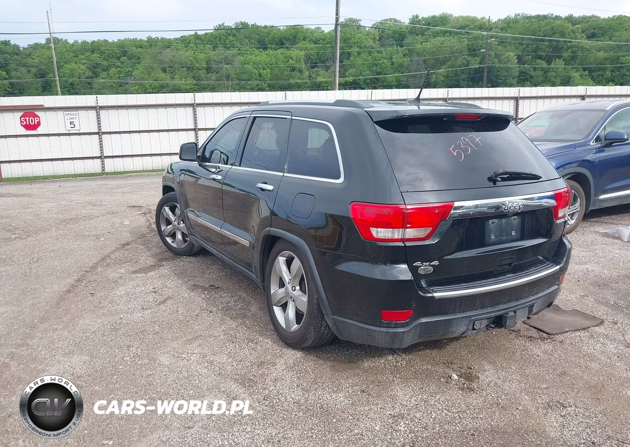 2012 Jeep Grand Cherokee Overland VIN:1C4RJFCG4CC272523 - 3